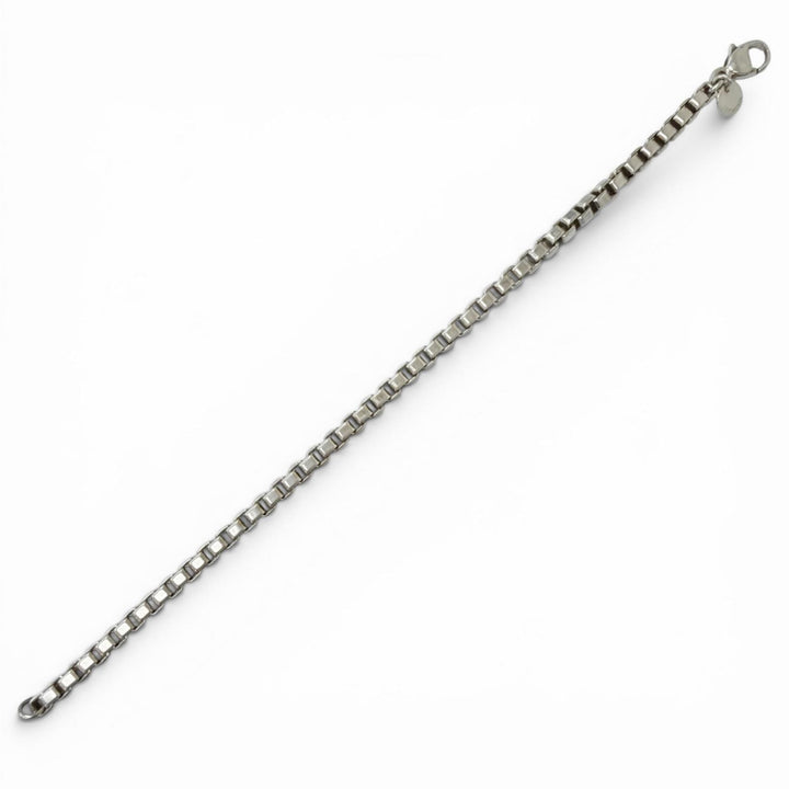 Great TIFFANY&Co. bracelet Venetian Chain Silver SV925 mens