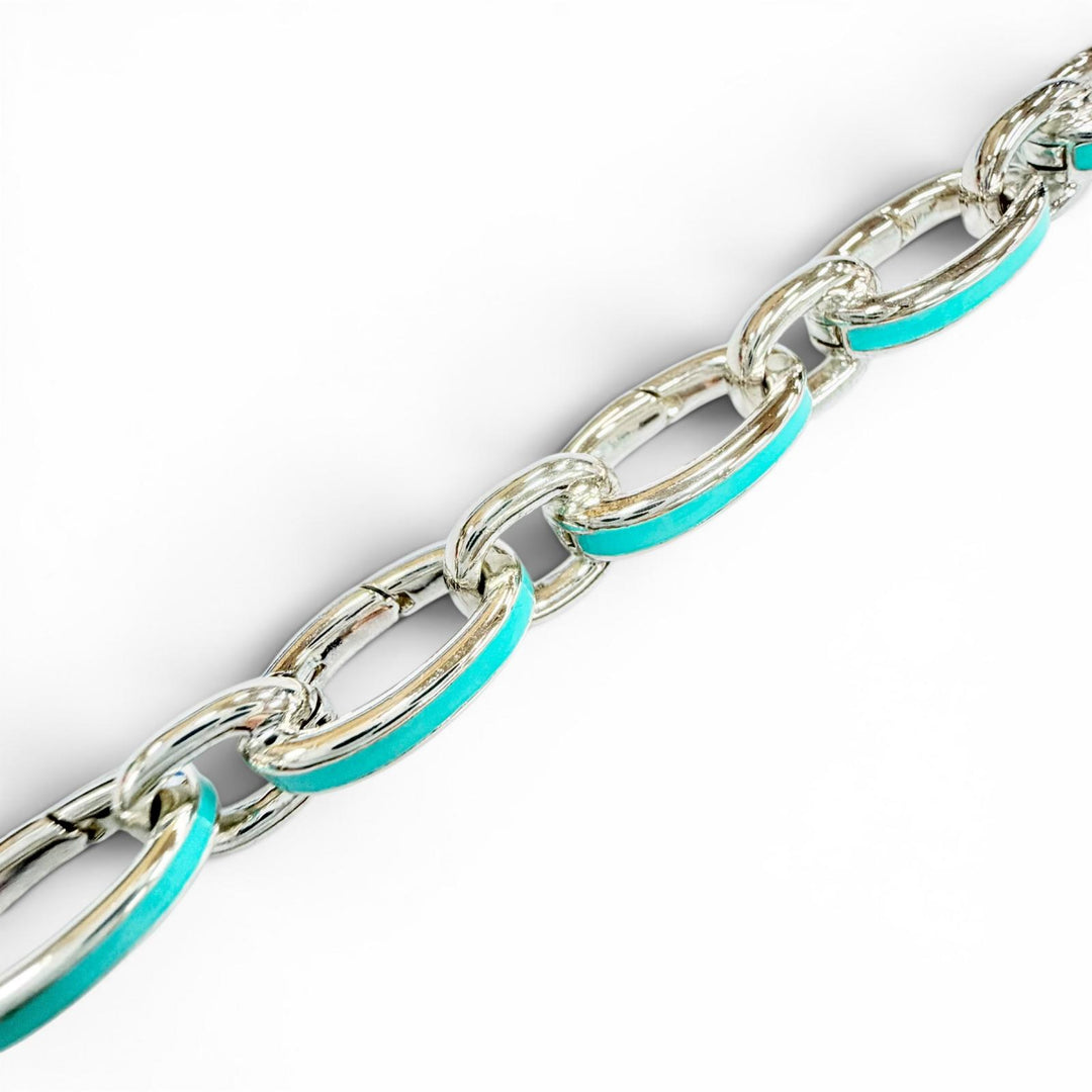 Excellent TIFFANY&Co. bracelet Clasping Links Silver 925 Women