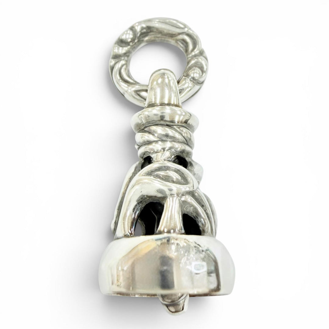 Excellent LONE ONES Pendant top Dove Bell M Current product Silver mens