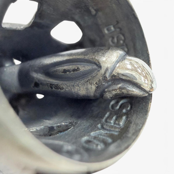 Excellent LONE ONES Pendant top Dove Bell M Current product Silver mens
