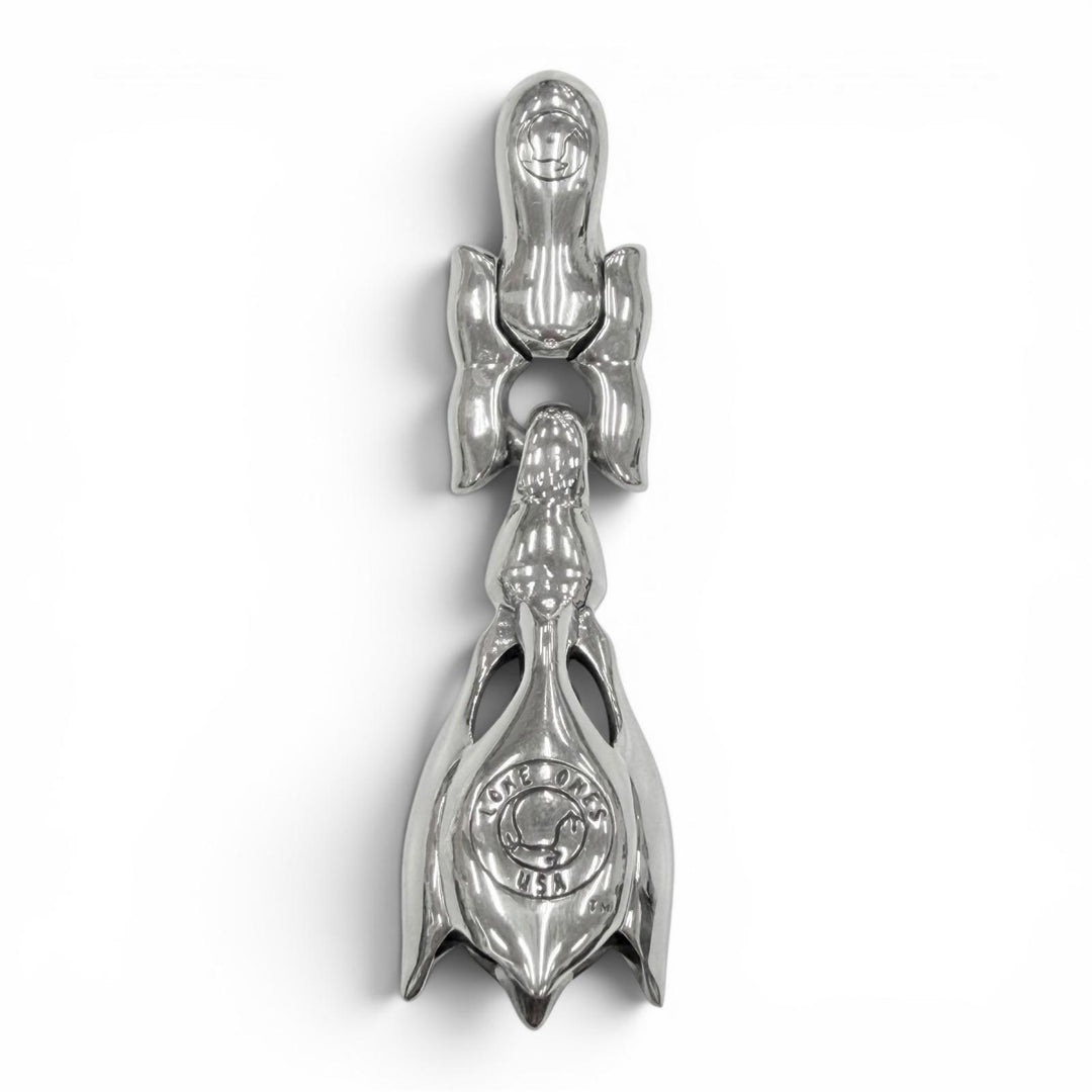 Excellent LONE ONES Pendant top Tearbell Key Clasp M Silver SV925 mens