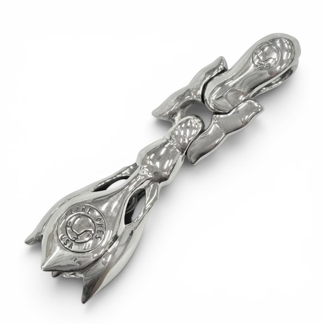 Excellent LONE ONES Pendant top Tearbell Key Clasp M Silver SV925 mens