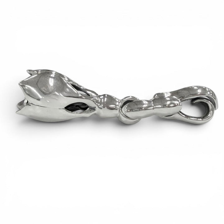 Excellent LONE ONES Pendant top Tearbell Key Clasp M Silver SV925 mens