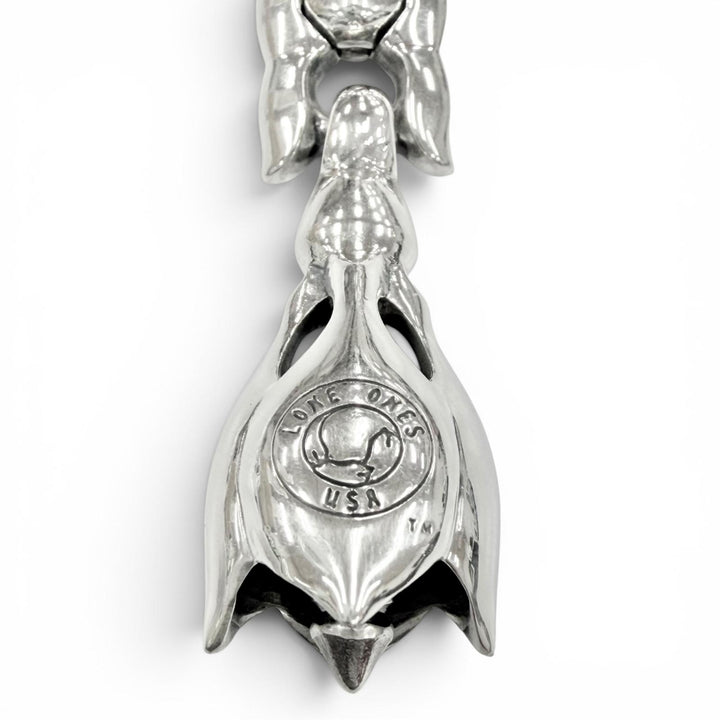 Excellent LONE ONES Pendant top Tearbell Key Clasp M Silver SV925 mens