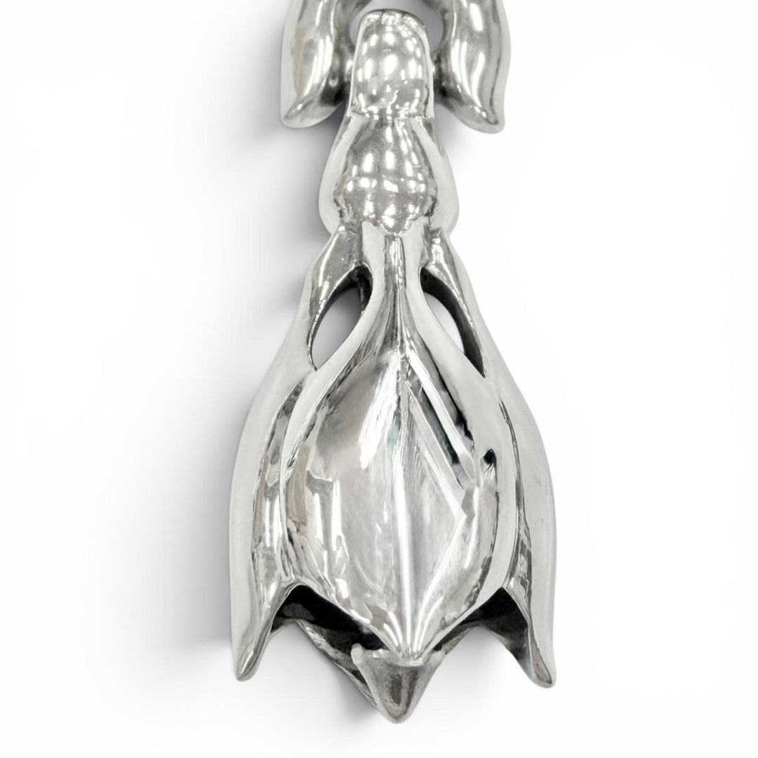 Excellent LONE ONES Pendant top Tearbell Key Clasp M Silver SV925 mens