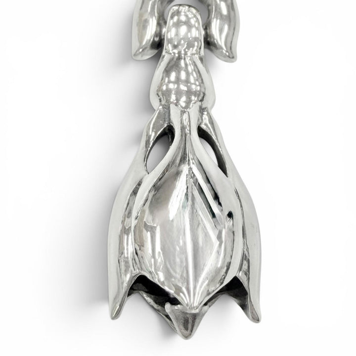 Excellent LONE ONES Pendant top Tearbell Key Clasp M Silver SV925 mens
