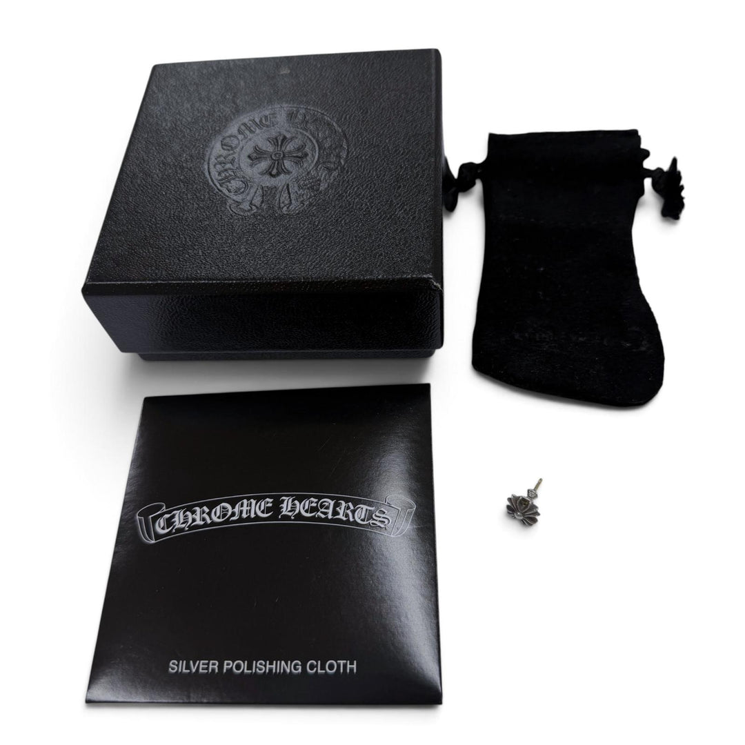 Excellent CHROME HEARTS Pierce No.2 CH PLS CH Plus Stud Silver 925 mens