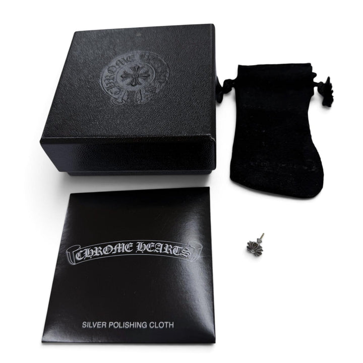 Excellent CHROME HEARTS Pierce No.2 CH PLS CH Plus Stud Silver 925 mens
