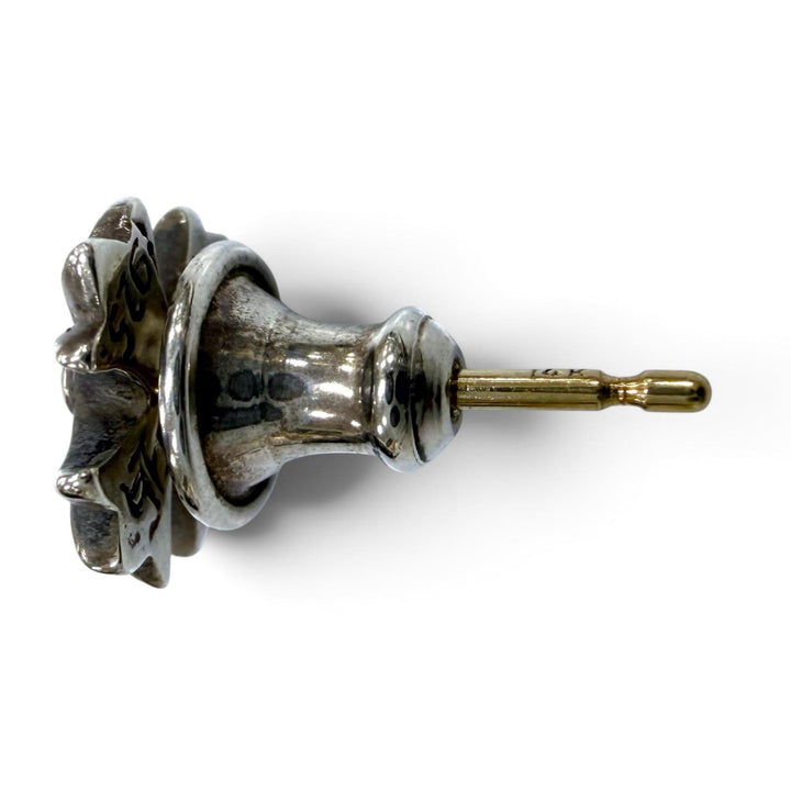 Excellent CHROME HEARTS Pierce No.2 CH PLS CH Plus Stud Silver 925 mens