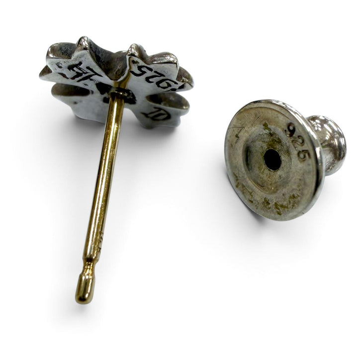 Excellent CHROME HEARTS Pierce No.2 CH PLS CH Plus Stud Silver 925 mens