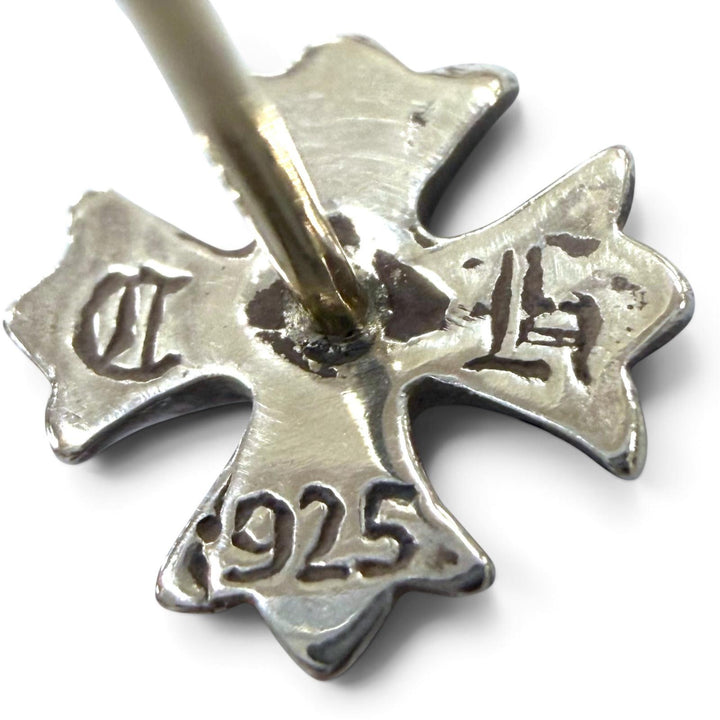 Excellent CHROME HEARTS Pierce No.2 CH PLS CH Plus Stud Silver 925 mens