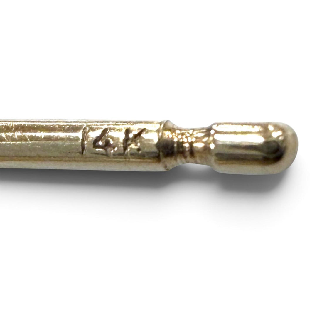 Excellent CHROME HEARTS Pierce No.2 CH PLS CH Plus Stud Silver 925 mens