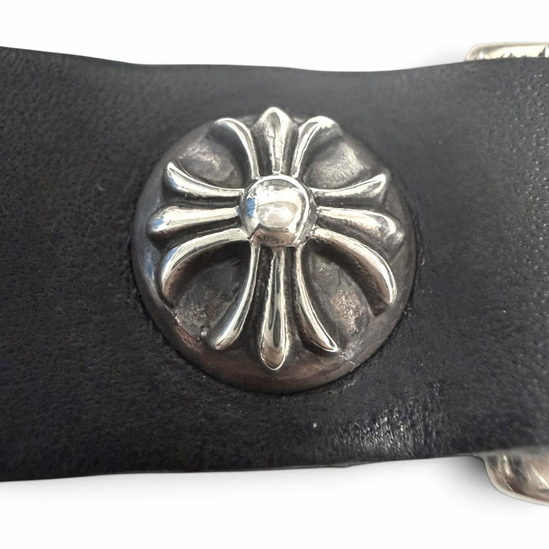 Great CHROME HEARTS BELTLOOP D RING Crossball D-ring belt loop