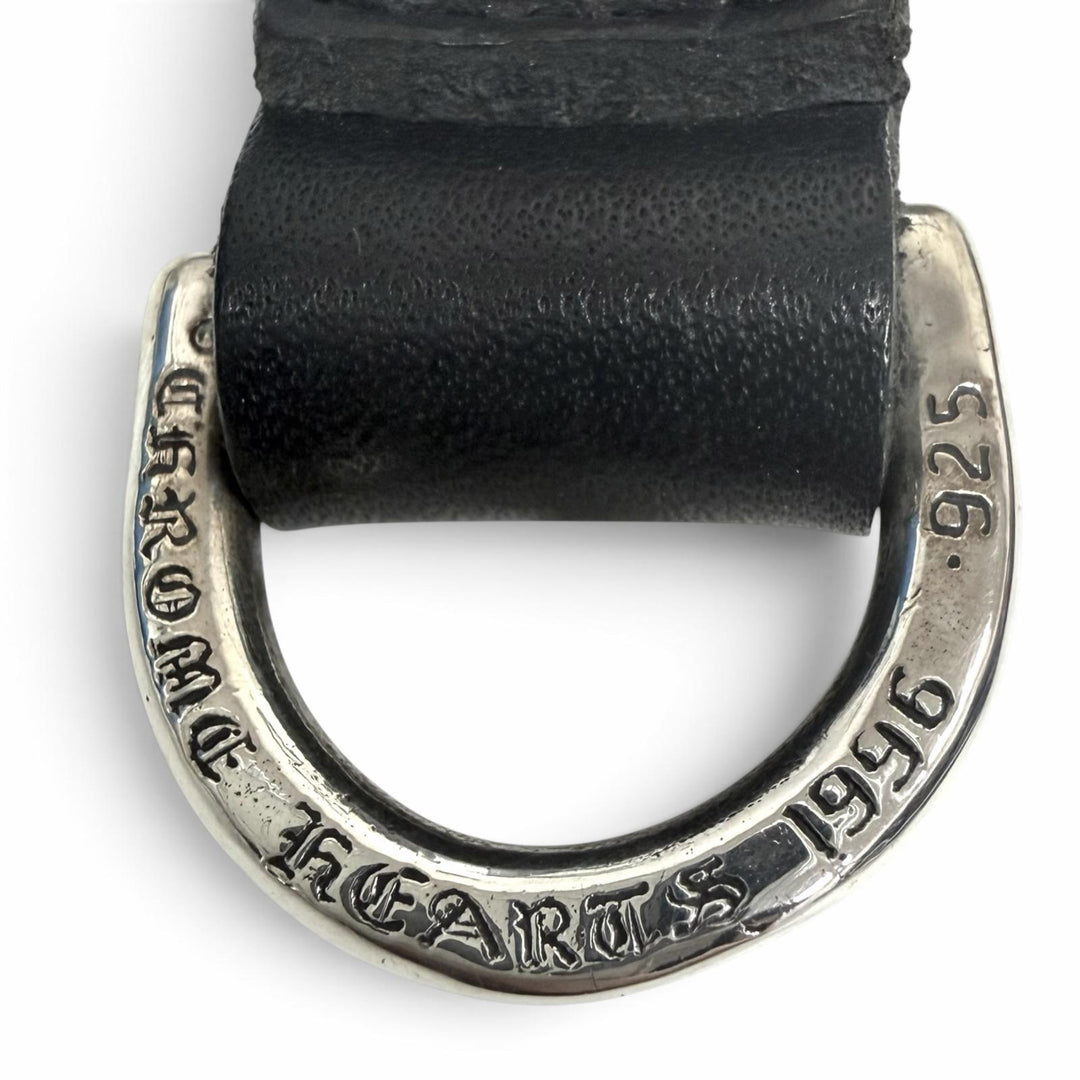 Great CHROME HEARTS BELTLOOP D RING Crossball D-ring belt loop