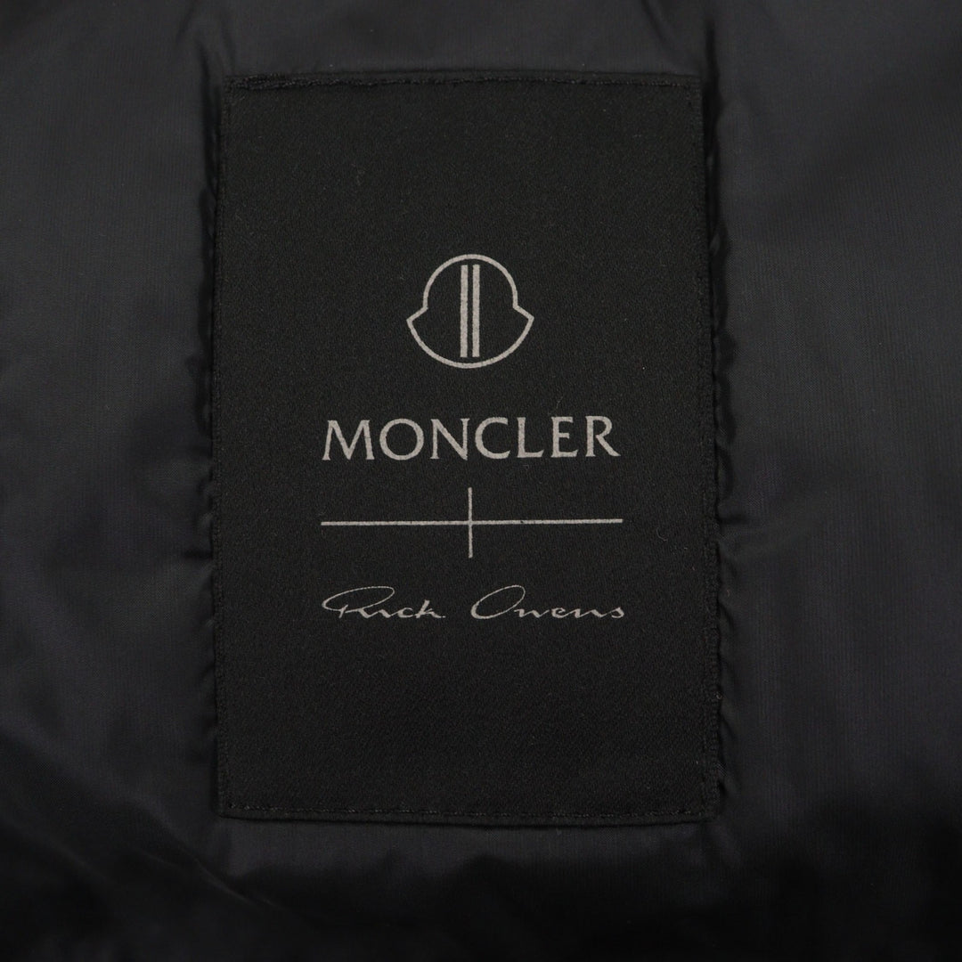 Excellent MONCLER RICK OWENS down coat CYCLOPINC black Nylon mens 3