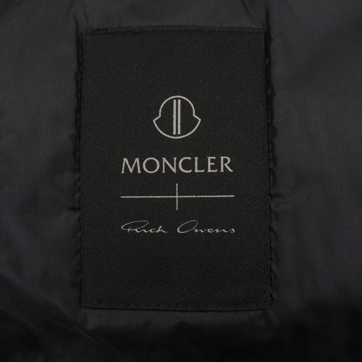 Excellent MONCLER RICK OWENS down coat CYCLOPINC black Nylon mens 3