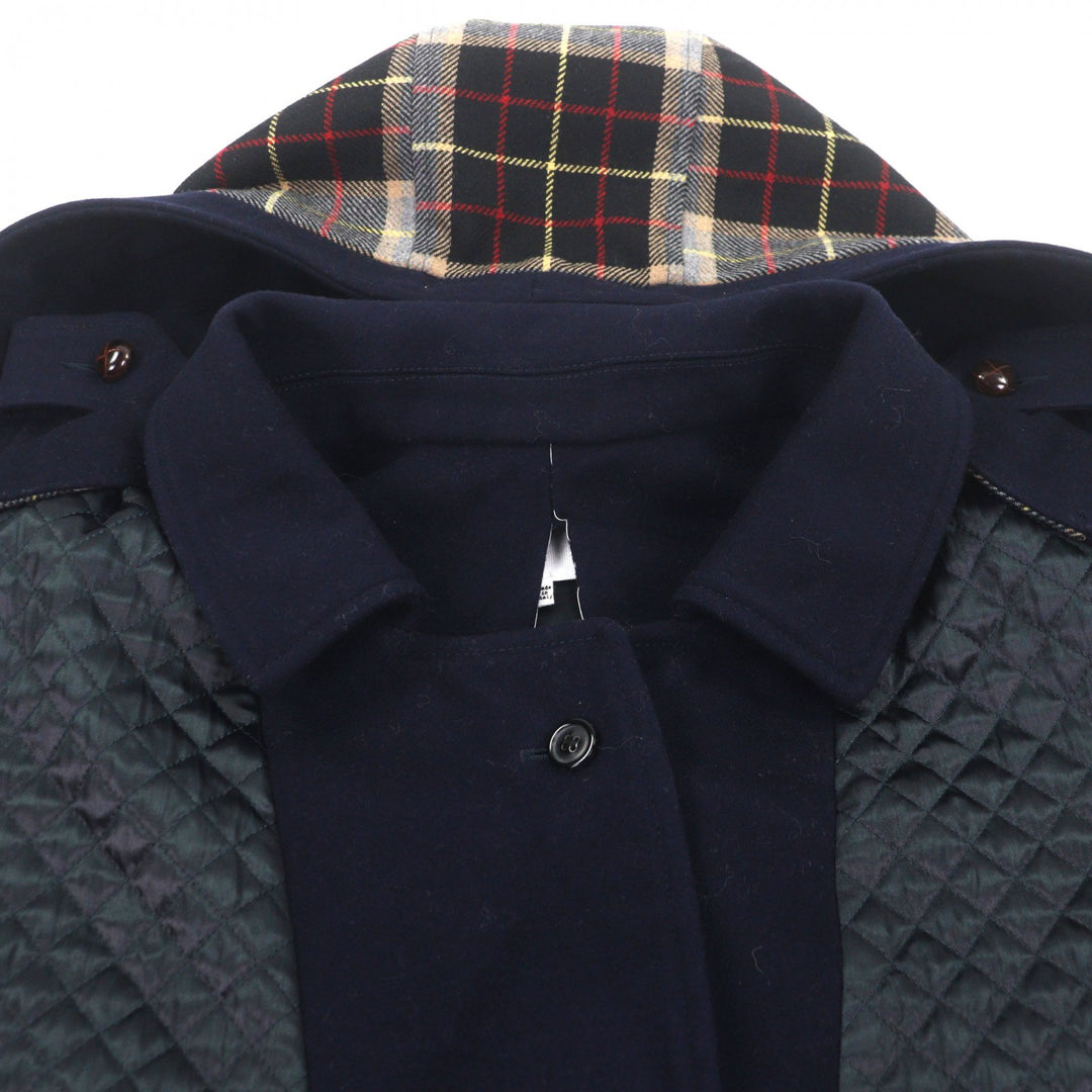 Pristine Maison Margiela coat Navy wool mens 44 S30AA0178