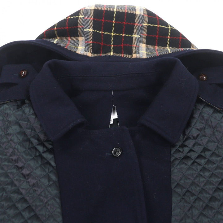 Pristine Maison Margiela coat Navy wool mens 44 S30AA0178