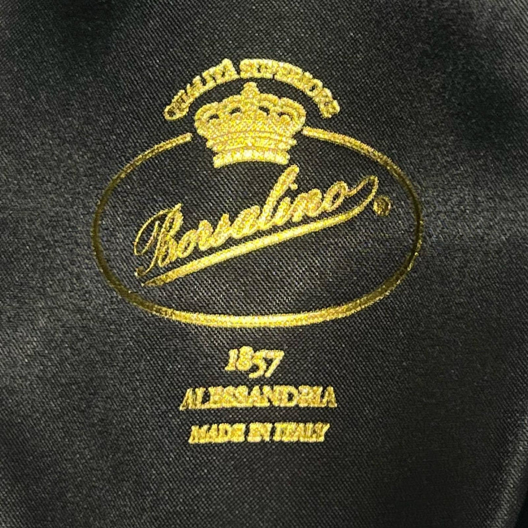 Excellent Borsalino hat ALESSANDRIA Ribbon design felt Navy Lapin mens 58