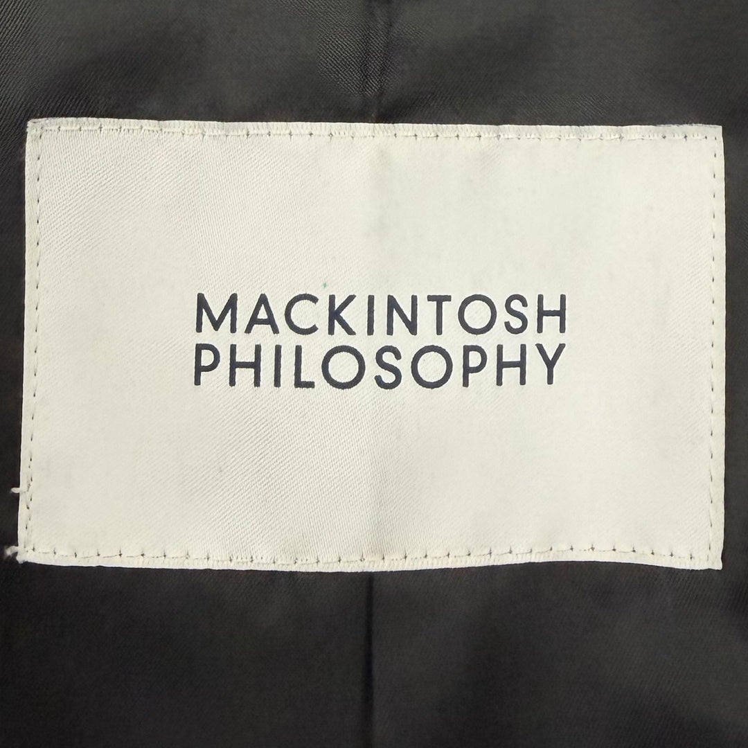 Excellent MACKINTOSH PHILOSOPHY coat Short Beaver Wellington Short H1C29-209-28