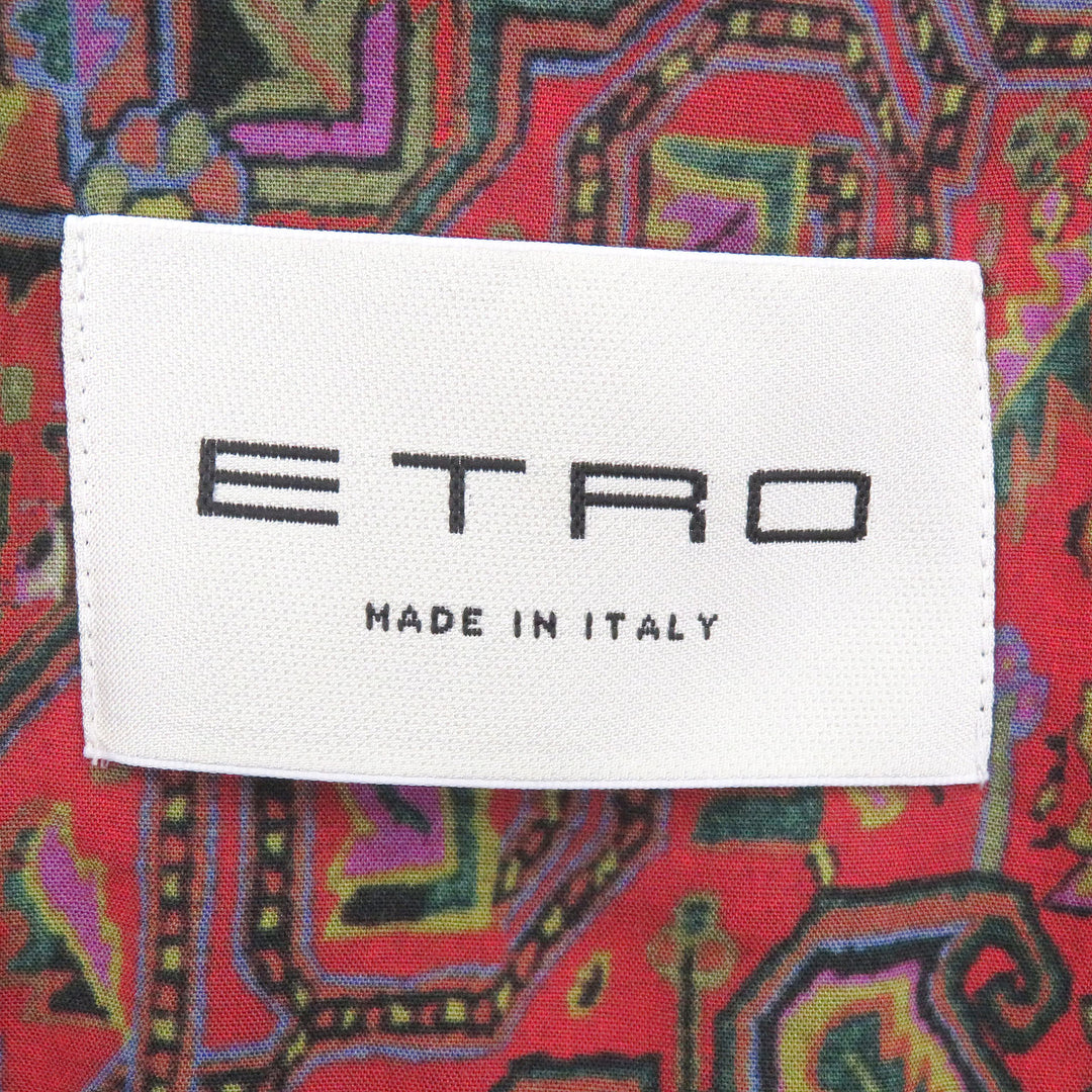 Excellent ETRO tailored jacket Paisley Pattern Single Unstructured Jacket