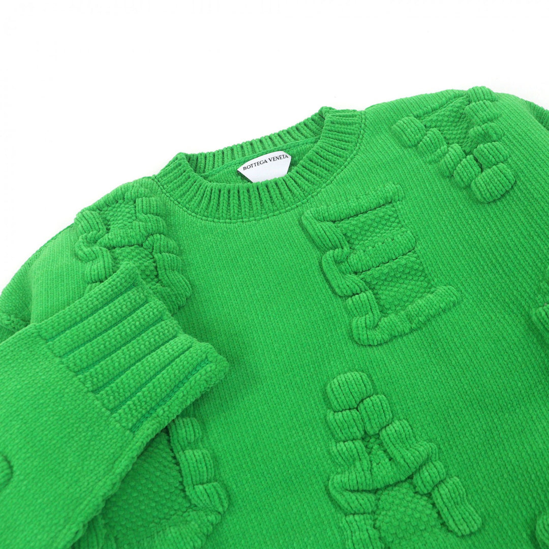 Excellent BOTTEGAVENETA sweater Logo Mall Crew Neck Long Sleeve