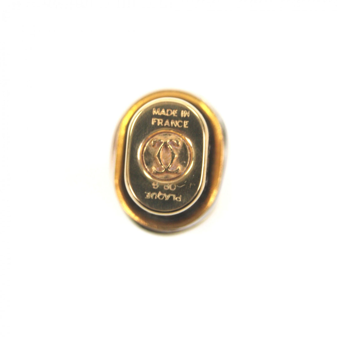 Excellent Cartier Ballpoint pen Trinity All-over pattern, cap style gold ー mens