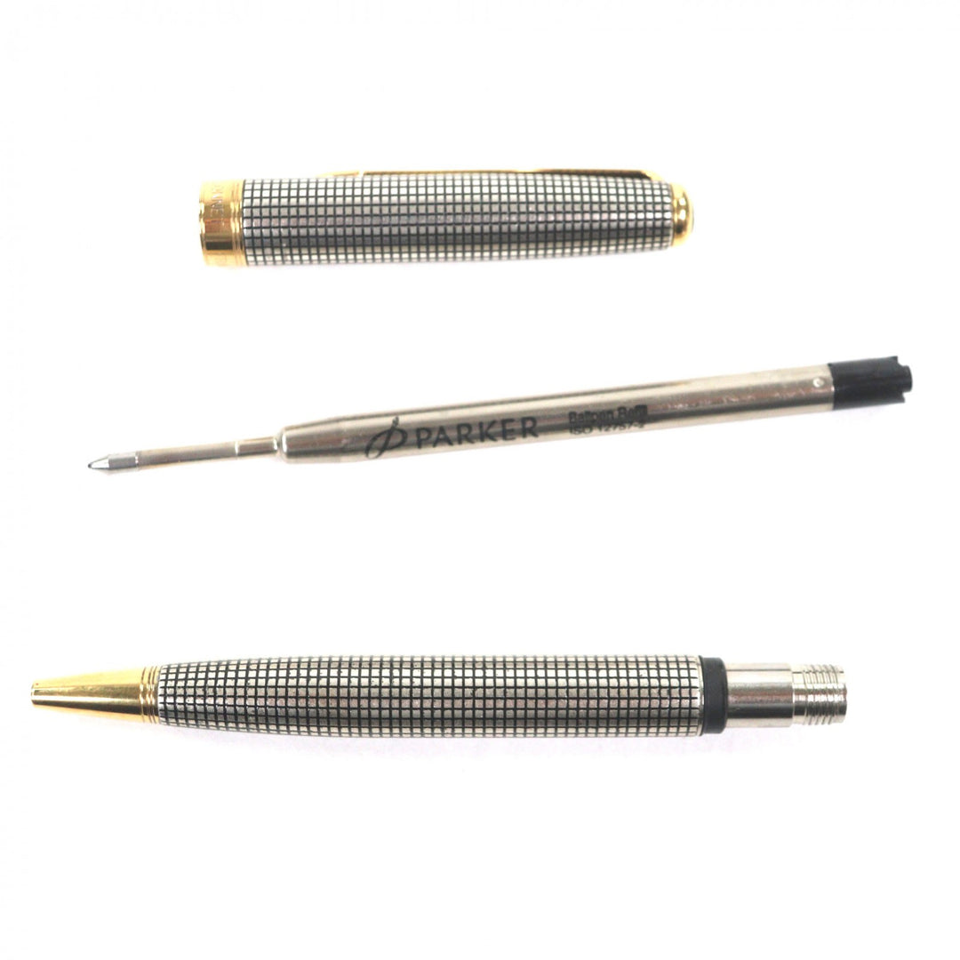 Great PARKER Ballpoint pen Sonnet Premium Shizure GT Silver mens 1931492