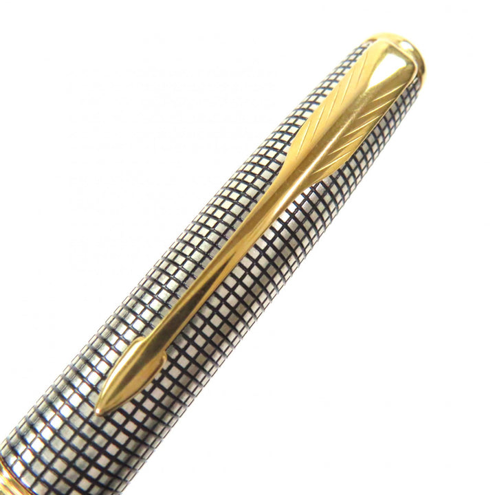 Great PARKER Ballpoint pen Sonnet Premium Shizure GT Silver mens 1931492