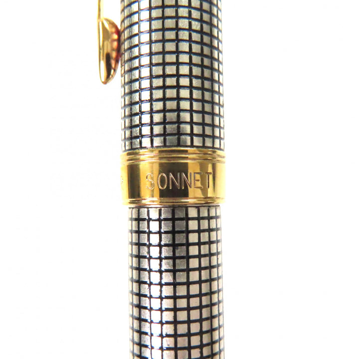 Great PARKER Ballpoint pen Sonnet Premium Shizure GT Silver mens 1931492