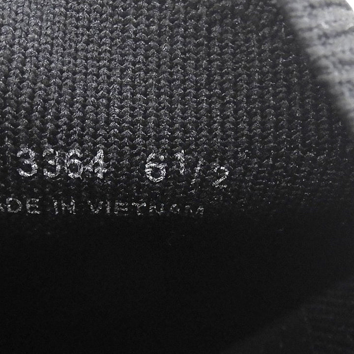 Excellent PRADA sneakers Logo design socks sneakers slip-on knit black mens 6.5