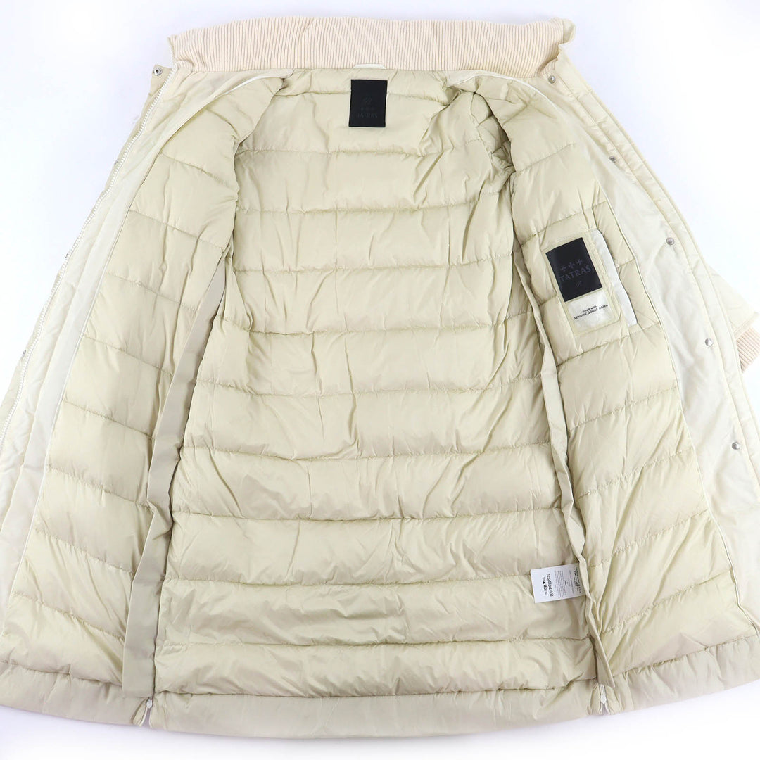 Great TATRAS down coat ACHILLEA Logo patch, stand collar, zip-up, LTL18A4157