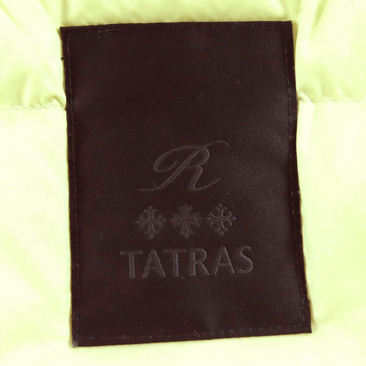 Great TATRAS down coat ACHILLEA Logo patch, stand collar, zip-up, LTL18A4157