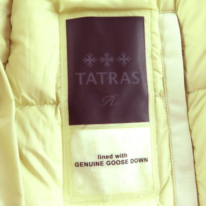 Great TATRAS down coat ACHILLEA Logo patch, stand collar, zip-up, LTL18A4157