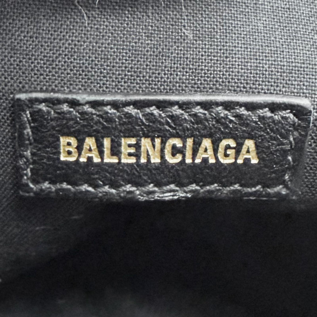 Excellent BALENCIAGA Shoulder Bag Monaco Arena Calfskin Camera Bag Chain 806459