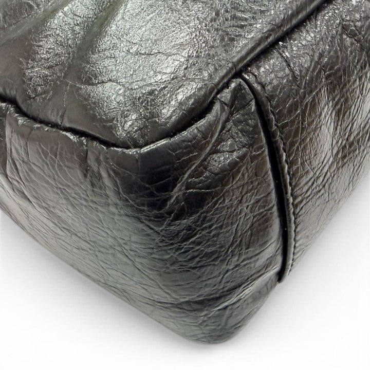 Excellent BALENCIAGA Shoulder Bag Monaco Arena Calfskin Camera Bag Chain 806459