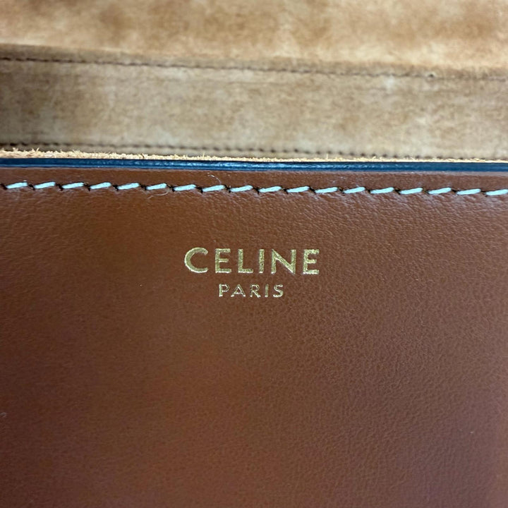 Great CELINE Teen Soft 16 Seize Shoulder Bag leather Women 19685