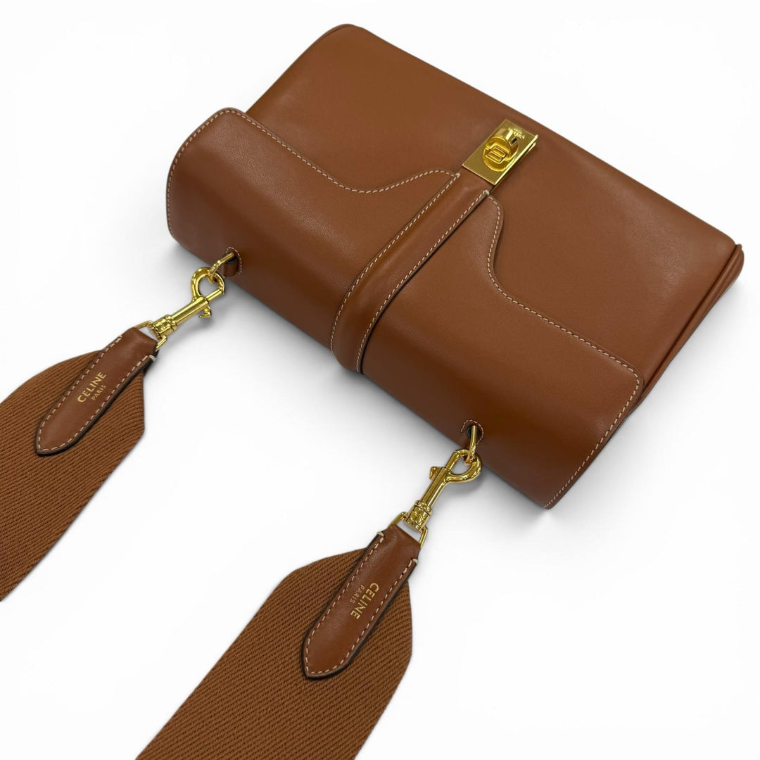 Great CELINE Teen Soft 16 Seize Shoulder Bag leather Women 19685