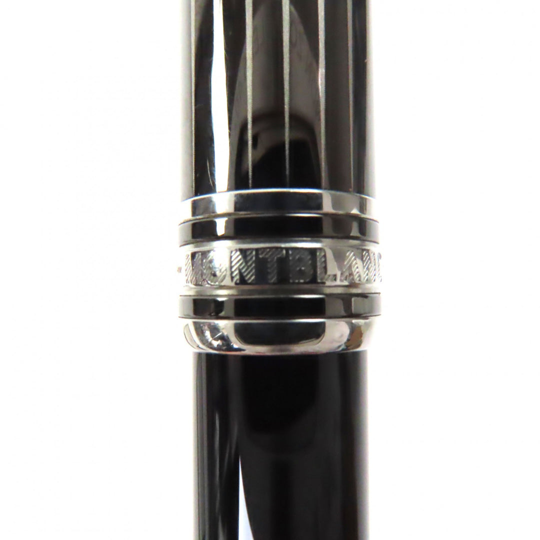 Great MONTBLANC Ballpoint pen Meisterstück Solitaire Due black mens