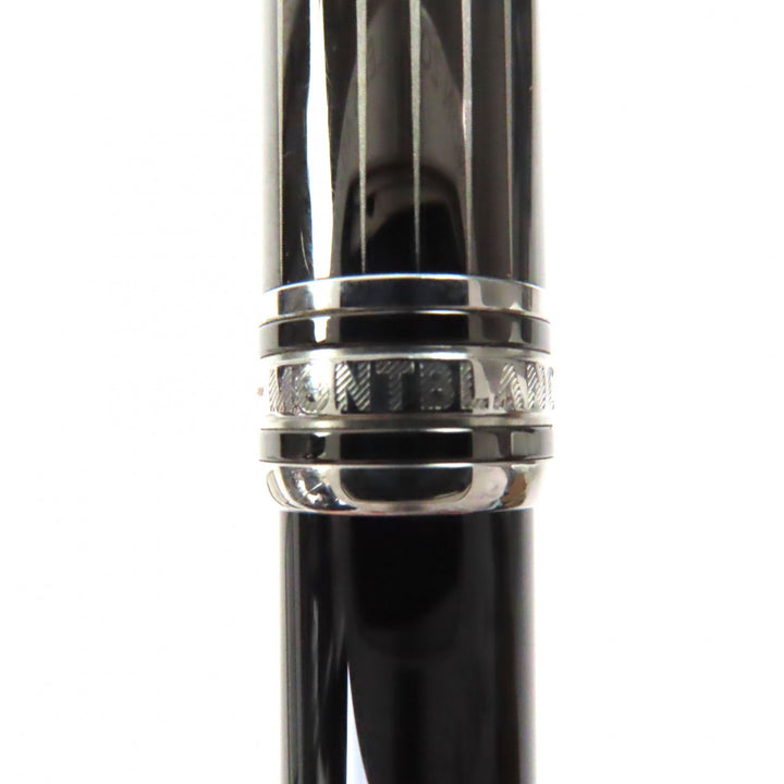 Great MONTBLANC Ballpoint pen Meisterstück Solitaire Due black mens