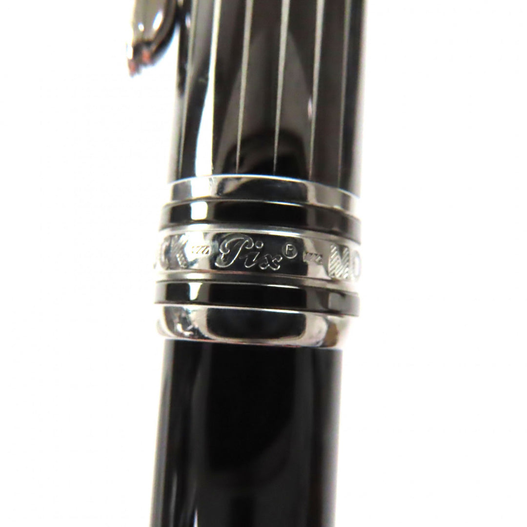 Great MONTBLANC Ballpoint pen Meisterstück Solitaire Due black mens