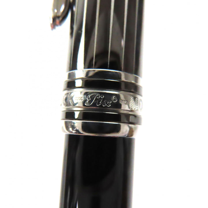 Great MONTBLANC Ballpoint pen Meisterstück Solitaire Due black mens