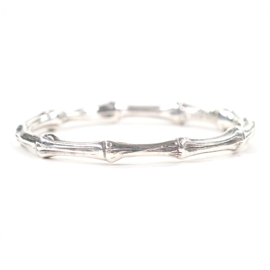 Great TIFFANY&Co. bracelet Bamboo Bangle Silver 925 mens