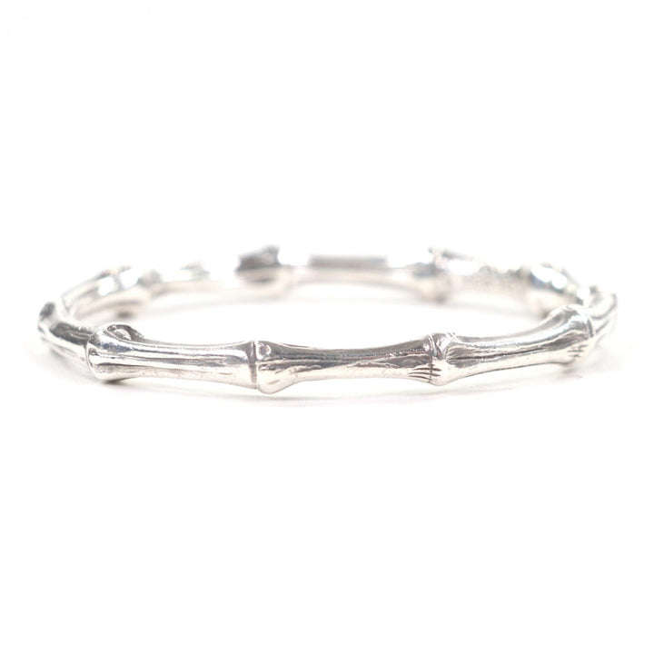 Great TIFFANY&Co. bracelet Bamboo Bangle Silver 925 mens