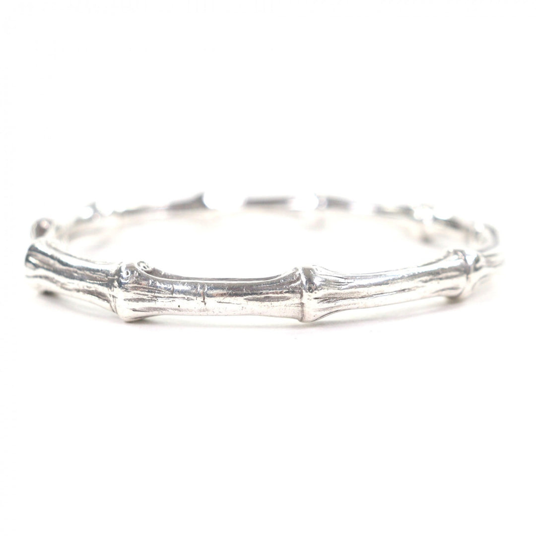 Great TIFFANY&Co. bracelet Bamboo Bangle Silver 925 mens