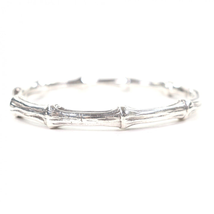 Great TIFFANY&Co. bracelet Bamboo Bangle Silver 925 mens