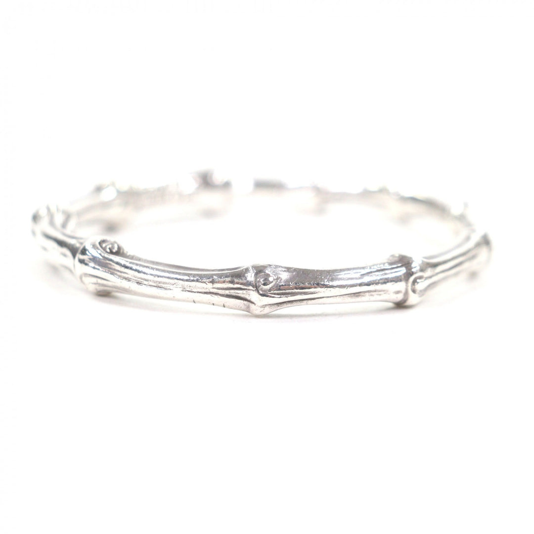 Great TIFFANY&Co. bracelet Bamboo Bangle Silver 925 mens