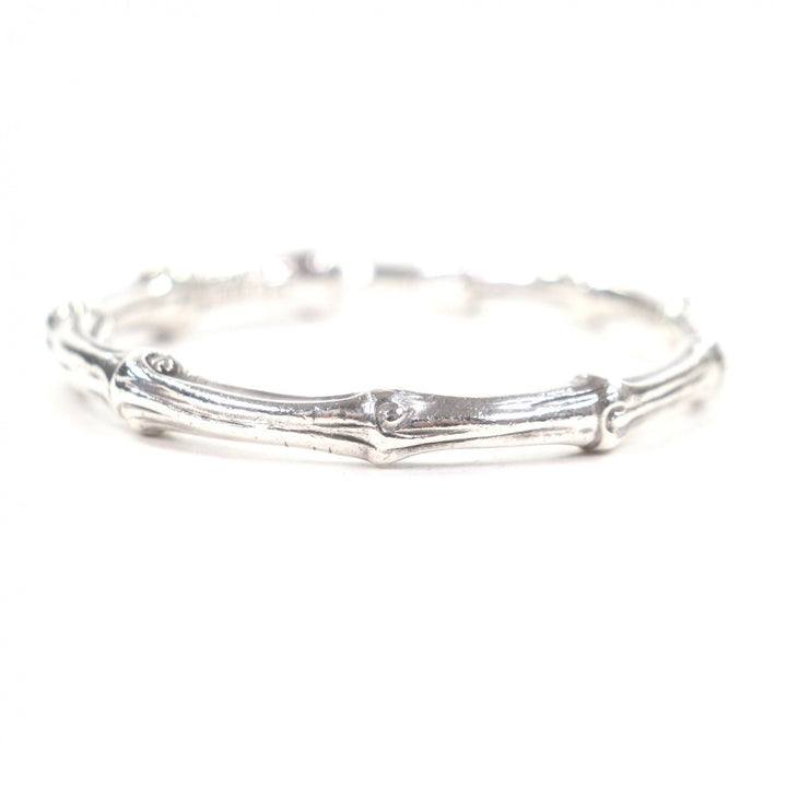 Great TIFFANY&Co. bracelet Bamboo Bangle Silver 925 mens