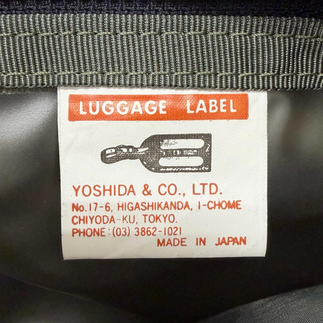 Great LUGGAGE LABEL Shoulder Bag ZONE 3WAY PACK khaki Nylon mens 953-09255