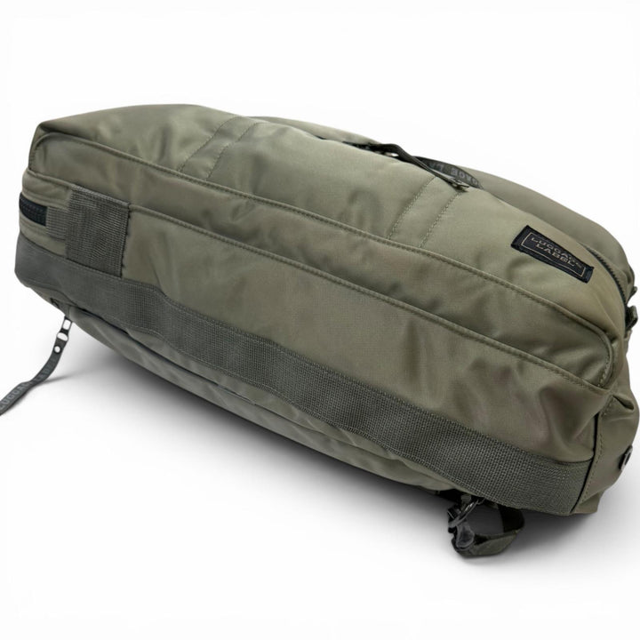 Great LUGGAGE LABEL Shoulder Bag ZONE 3WAY PACK khaki Nylon mens 953-09255